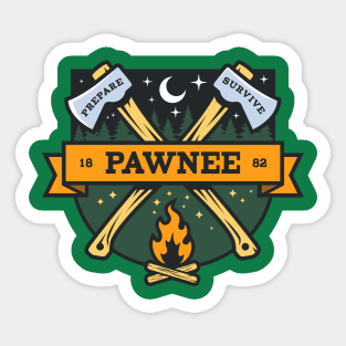 Pawnee Rangers Parks and Rec Sticker